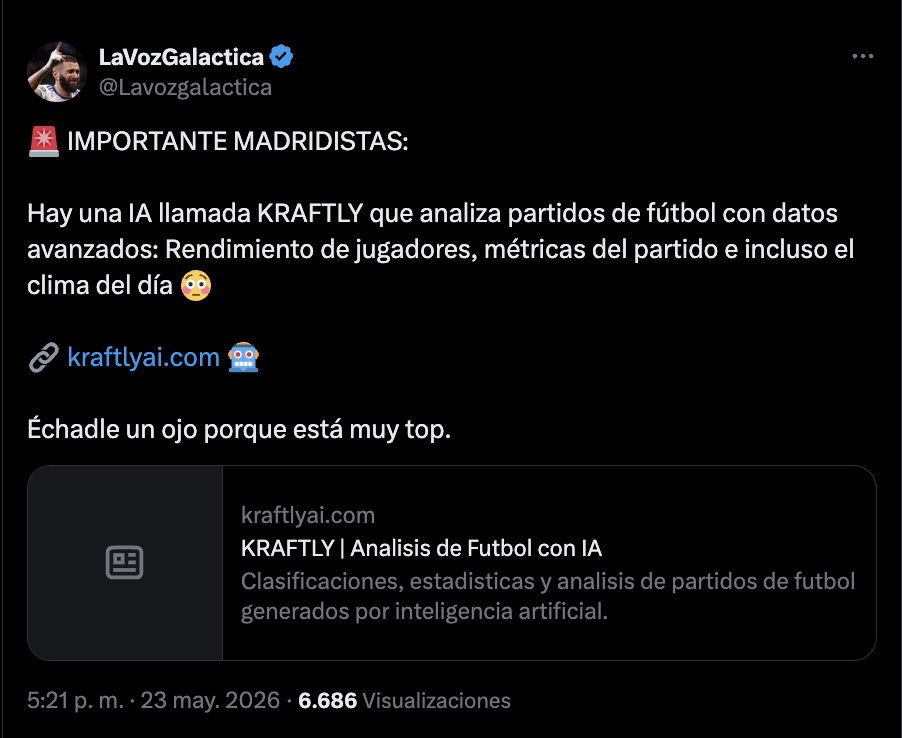 @Lavozgalactica habla de KRAFTLY